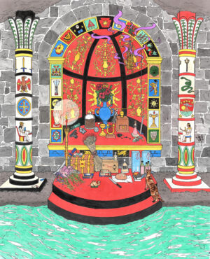 Cave Altar Print